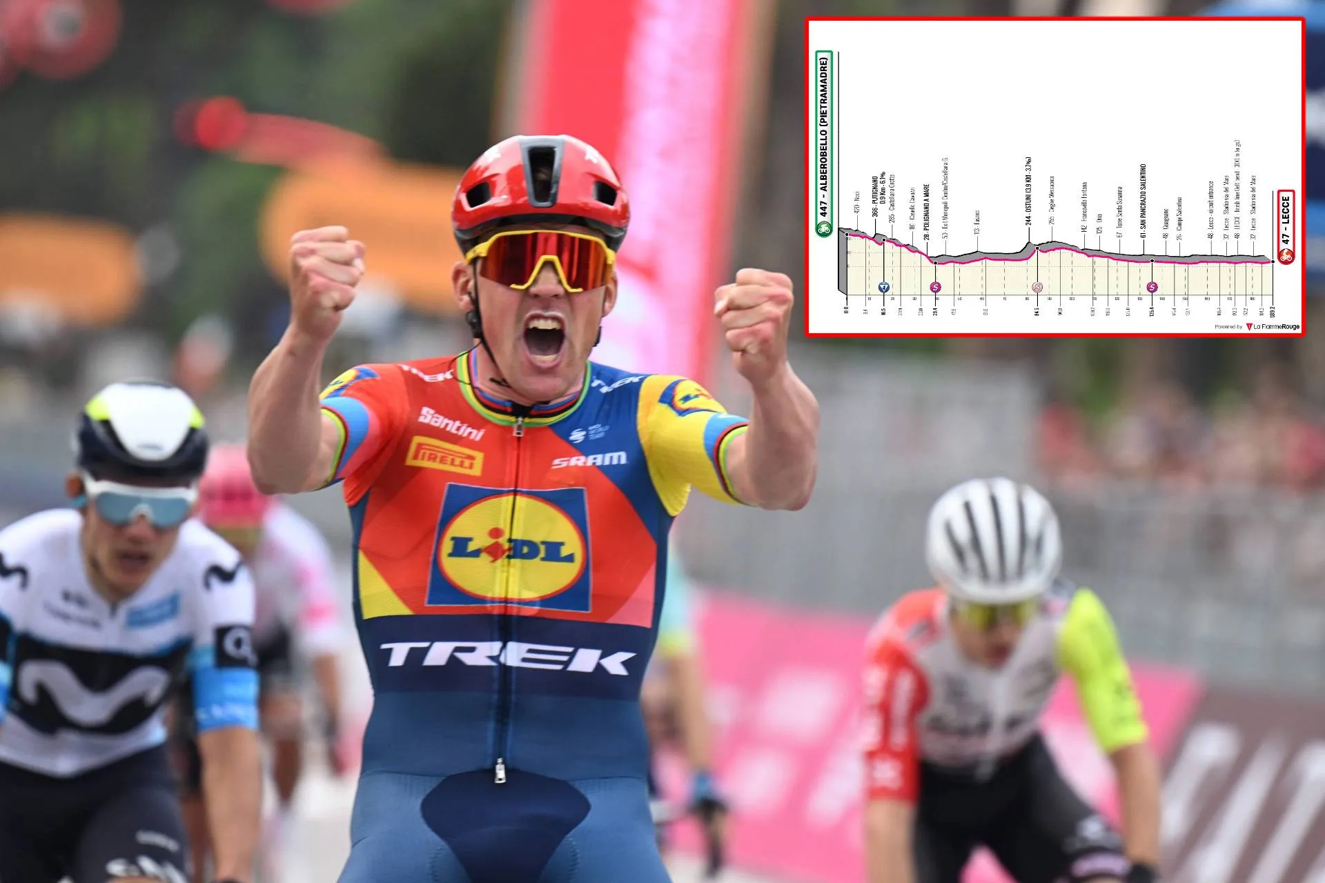VORSCHAU | Giro d’Italia 2025, Etappe 4 – Setzt Mads Pedersen seine Siegesserie im ersten echten Massensprint fort?