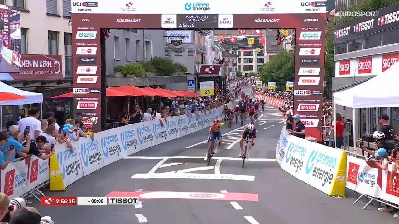 Elisa Balsamo sprintet auf der 3. Etappe der Tour de Suisse Women zum Sieg