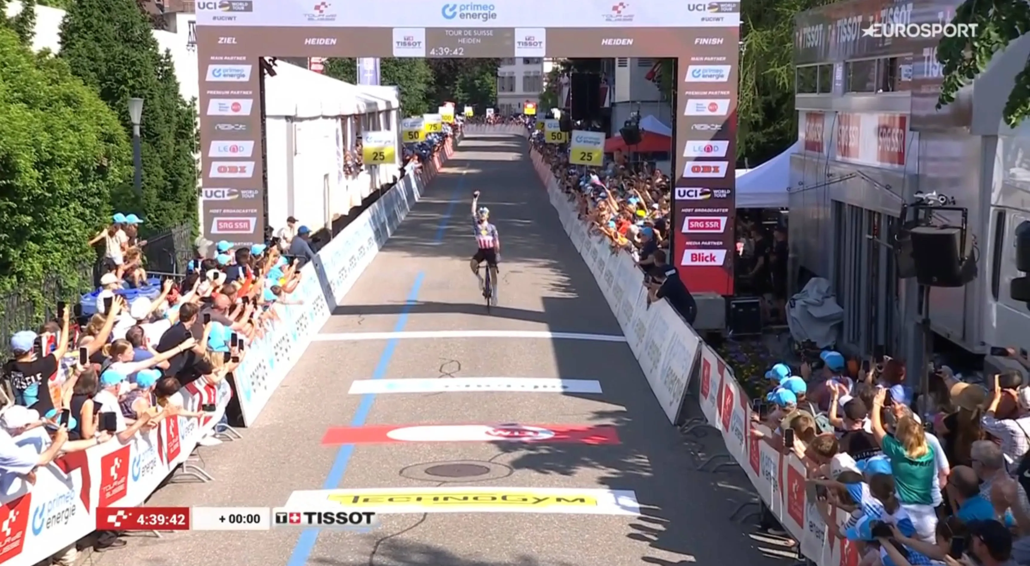 Quinn Simmons gewinnt die 3. Etappe der Tour de Suisse 2025 in beeindruckender Manier