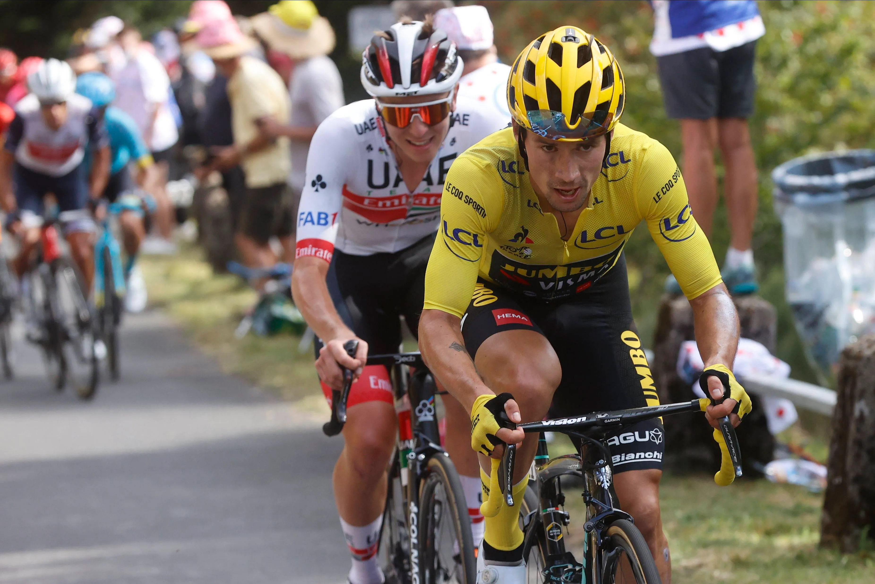 Magische Momente der Tour: 8 Tage bis zum Start | Pogacar bricht Primoz Roglics Herz im Jahr 2020