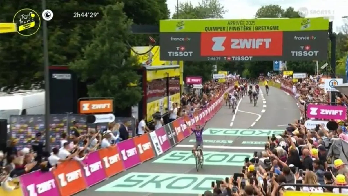 Mavi García gewinnt mit 41 Jahren die zweite Tour de France Femmes-Etappe - Liane Lippert wird Vierte