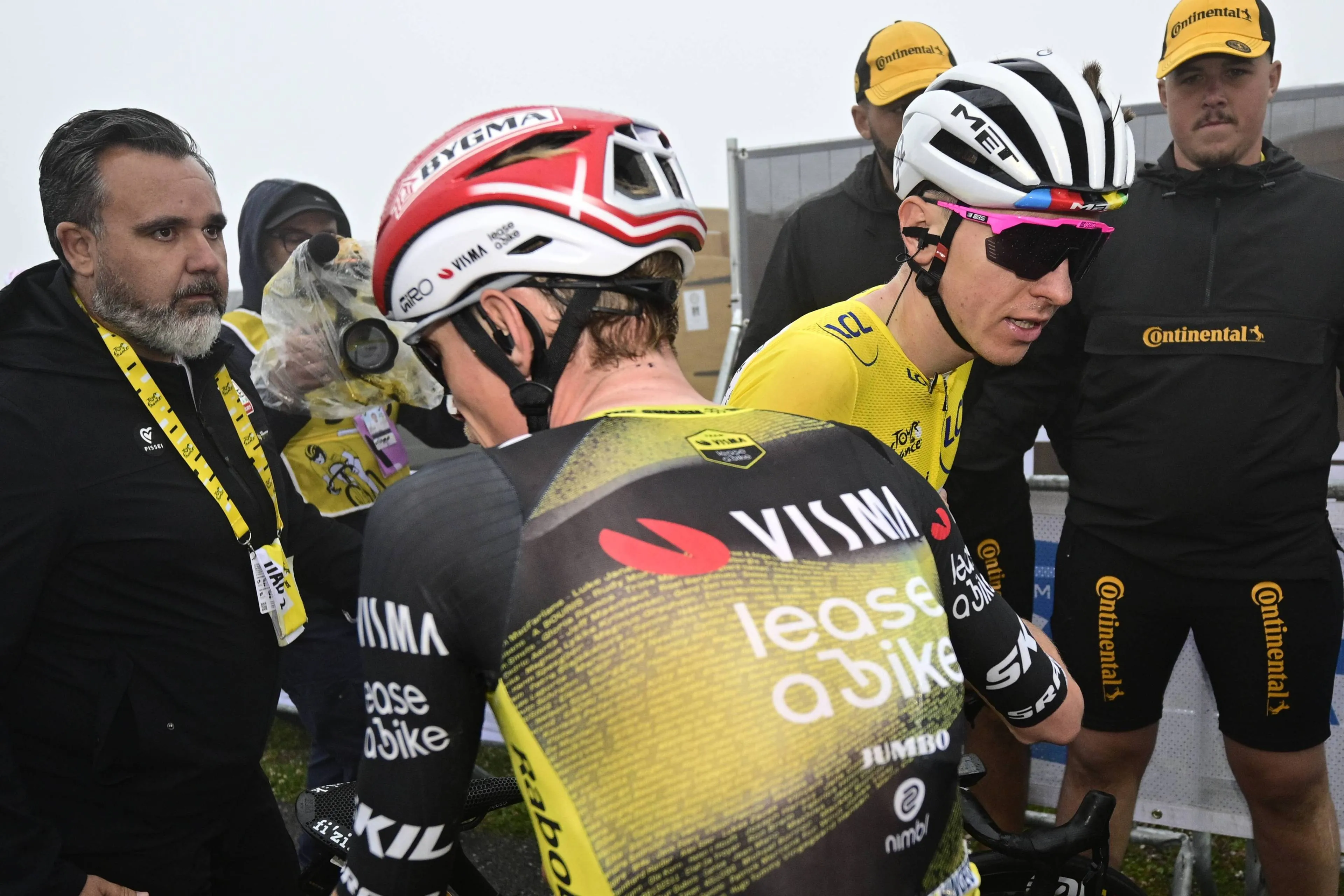 Vismas emotionale Botschaft an Vingegaard (und Pogacar): „Die Champions unserer Radsport-Herzen“