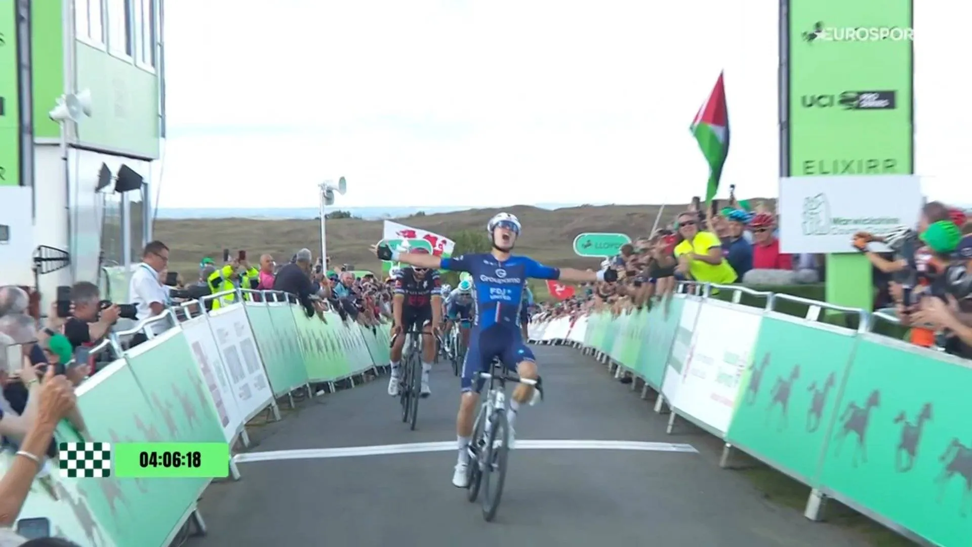 Romain Grégoire schlägt Julian Alaphilippe und übernimmt die Führung der Tour of Britain 2025