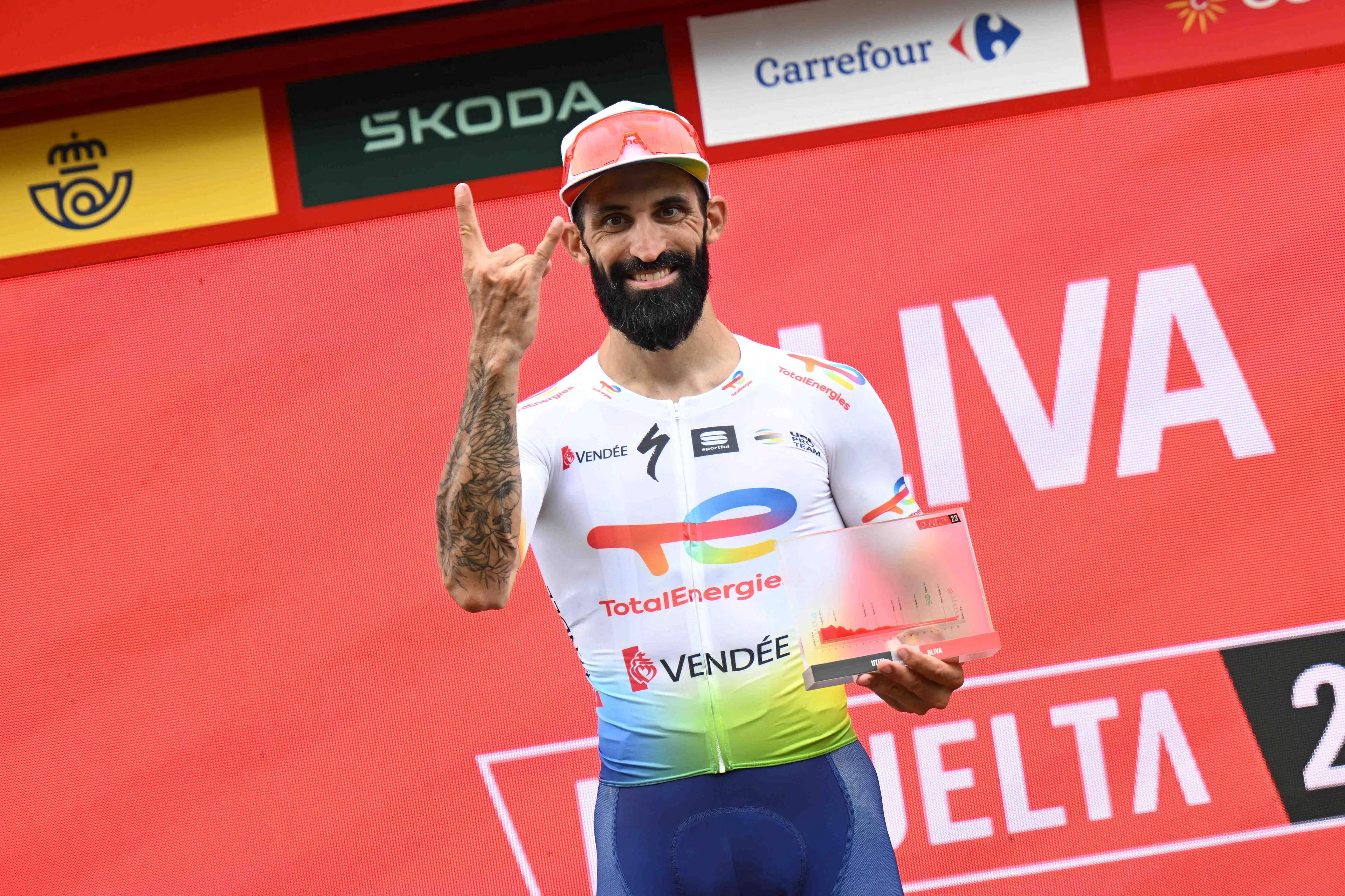 Ehemaliger Etappensieger der Vuelta a Espana beendet seine Karriere mit einem Podiumsplatz beim letzten Rennen