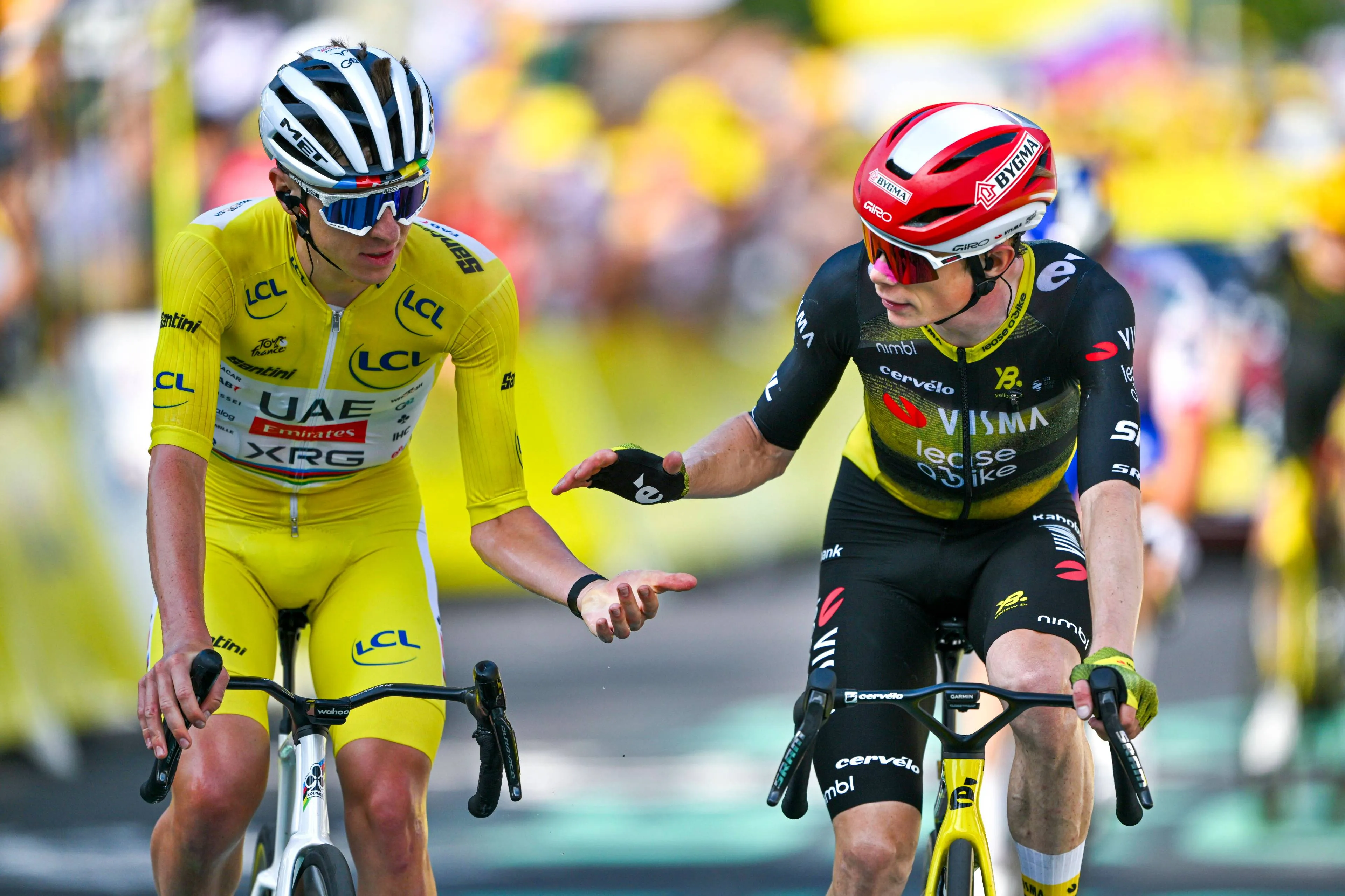 „Jonas Vingegaard hat das Handtuch geworfen“ – De Cauwer sieht Tadej Pogacars Rivalen kapitulieren