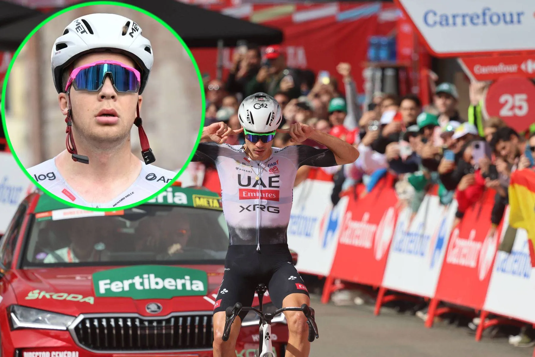 „Er ist definitiv kein Mannschaftsspieler“ – Juan Ayuso von UAE-Teamkollege Florian Vermeersch kritisiert