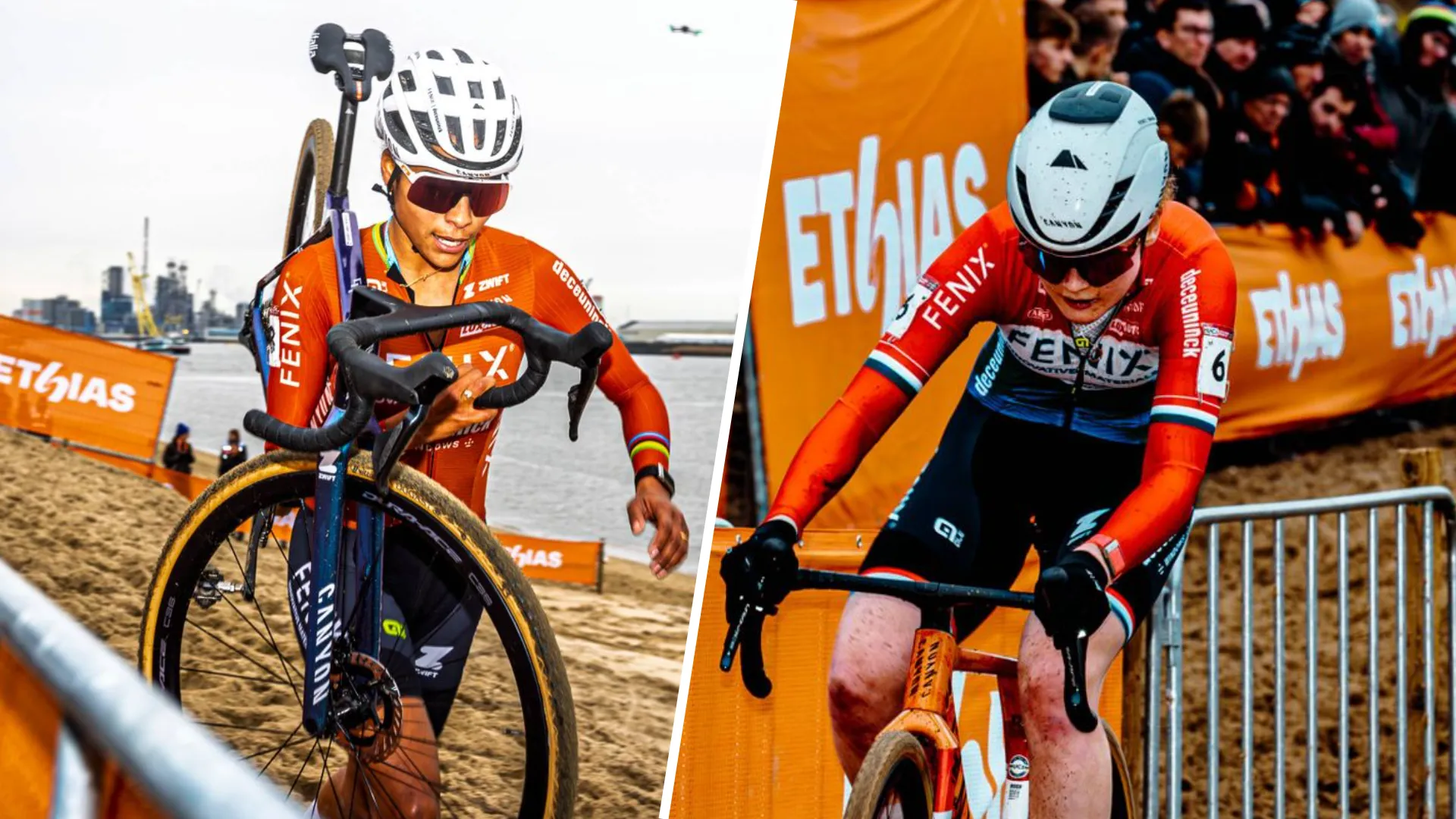 „Die Fehler waren heute entscheidend“ – Ceylin del Carmen Alvarado & Puck Pieterse können über das Sturzchaos beim Weltcup Zonhoven nur lachen