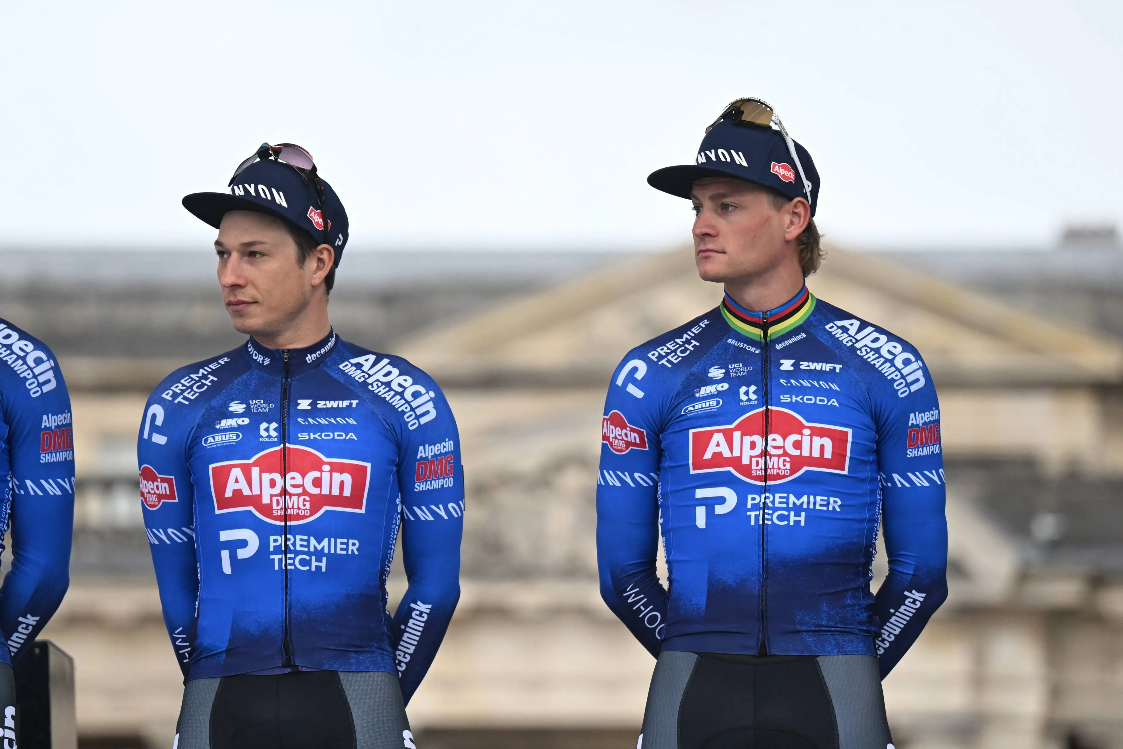 Jasper Philipsen and Mathieu van der Poel