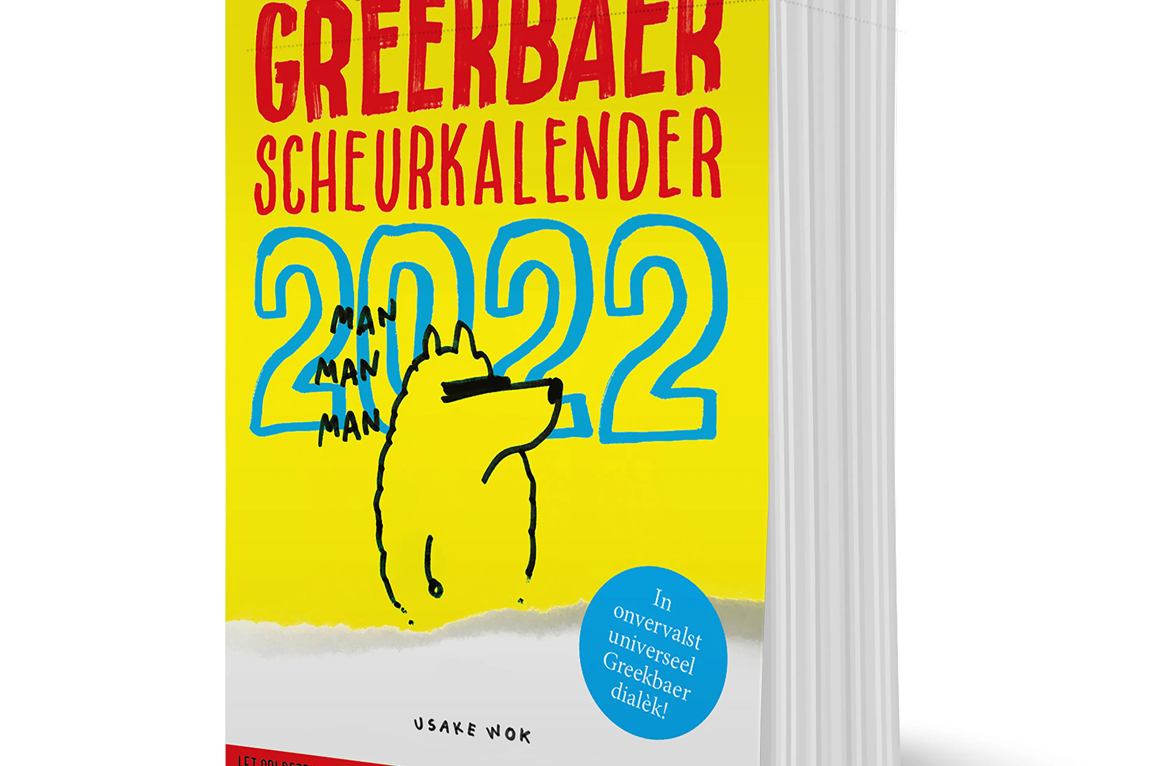 greekbaer scheurkalender 2022 xl