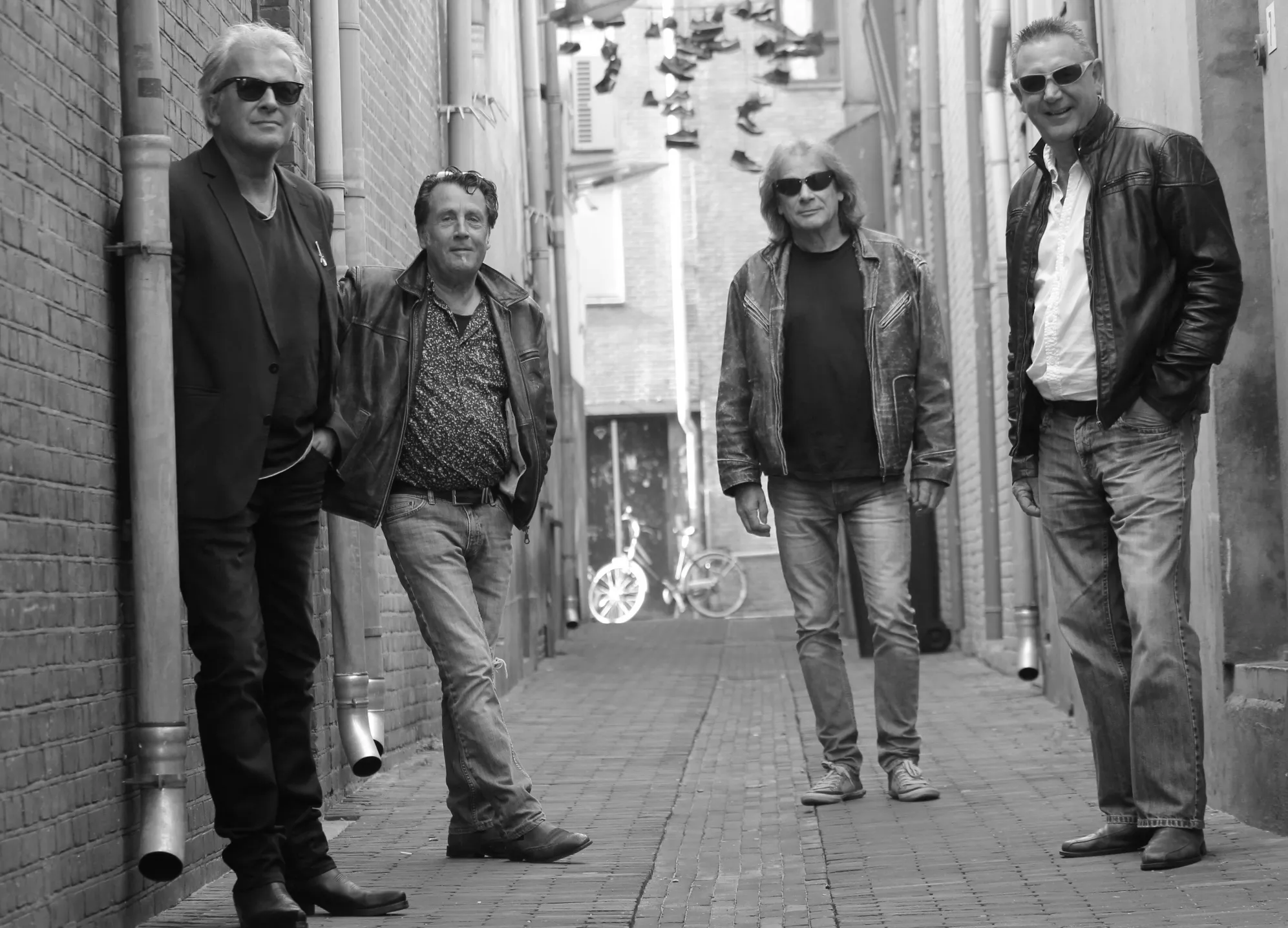band foto zwartwit mad lee