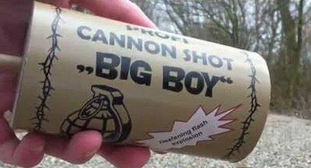 big boy cannon shot