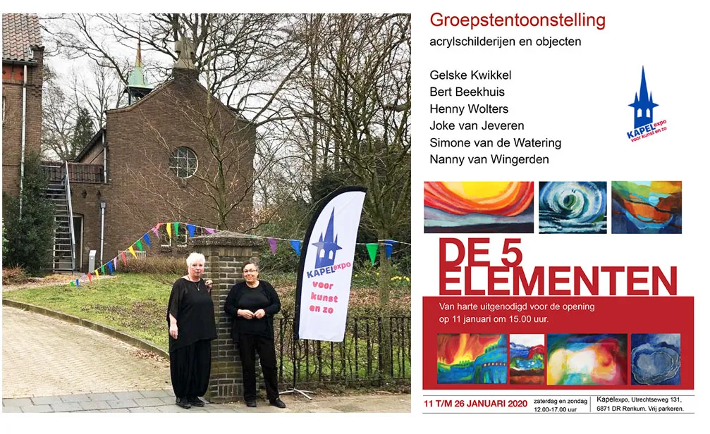 kapelexpo de 5 elementen