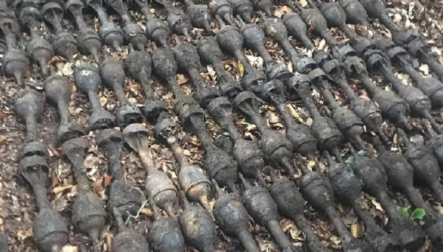 121 anti-tank granaten gevonden tijdens boogschietwedstrijd Doorwerth