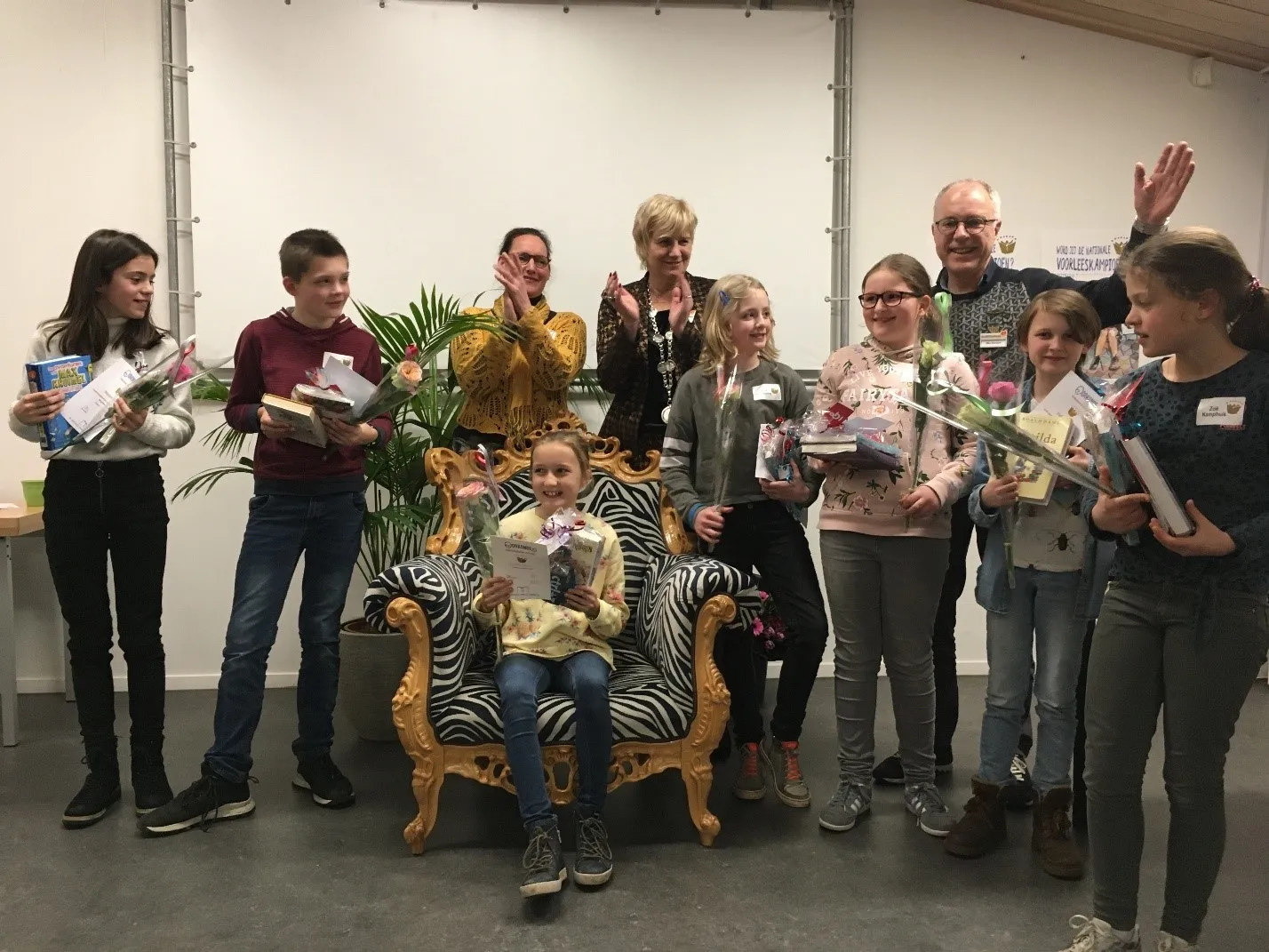 sylke boon wint voorleeswedstrijd gemeente renkum