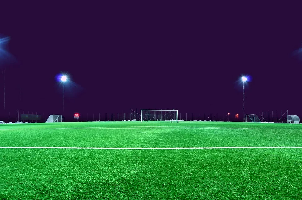 voetbal veld verlichting stocksnap pixabay