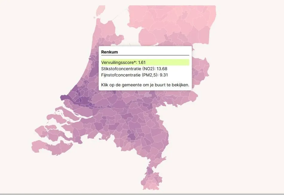 renkum kaart