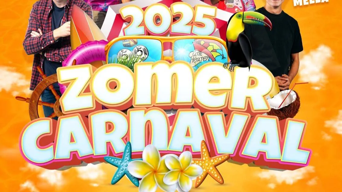 zomercarnaval 2025 poster top