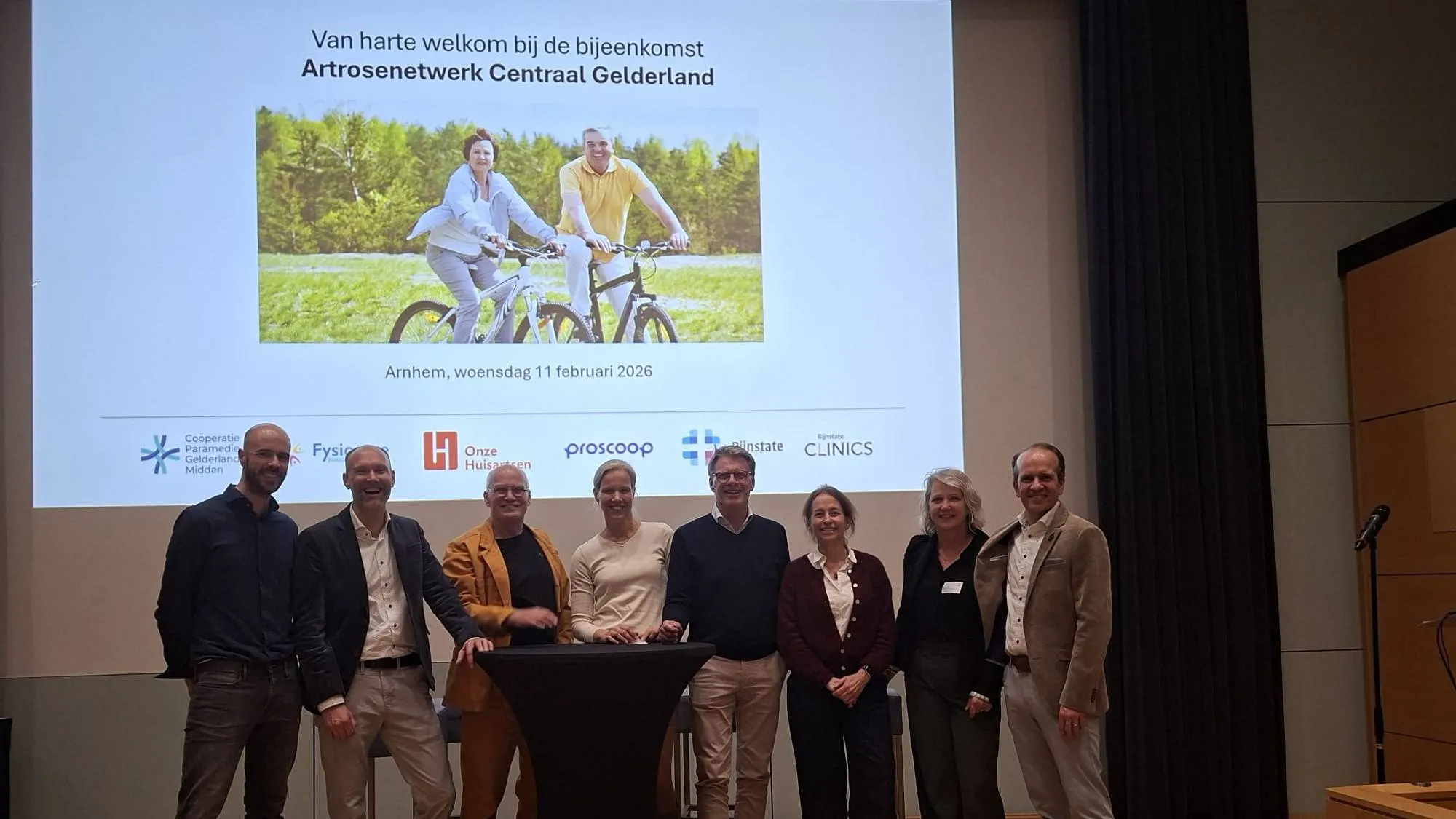 26.02.12 Foto samenwerkingspartners passende artrosezorg