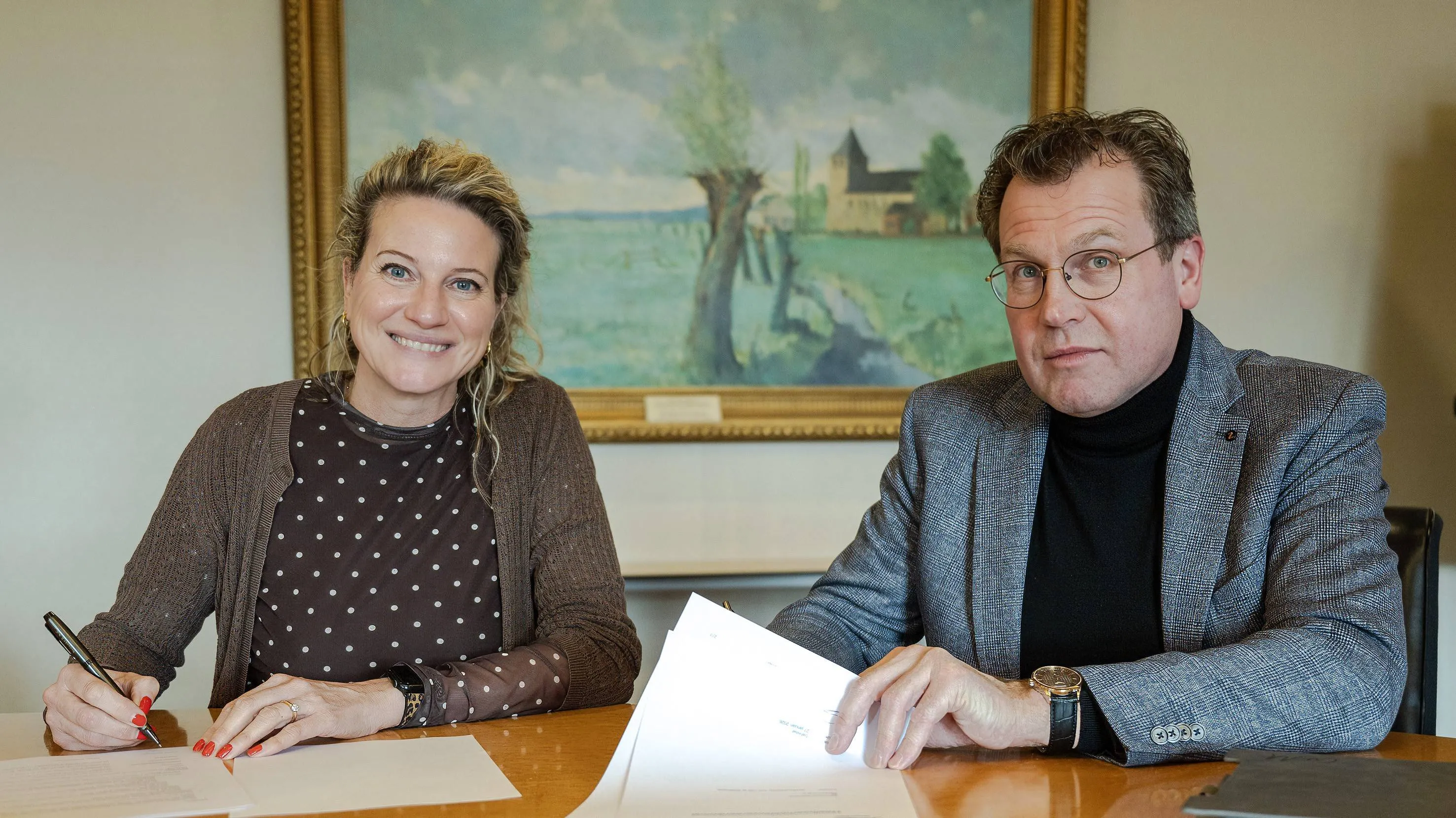 Ondertekening Project Wolfheze - 2