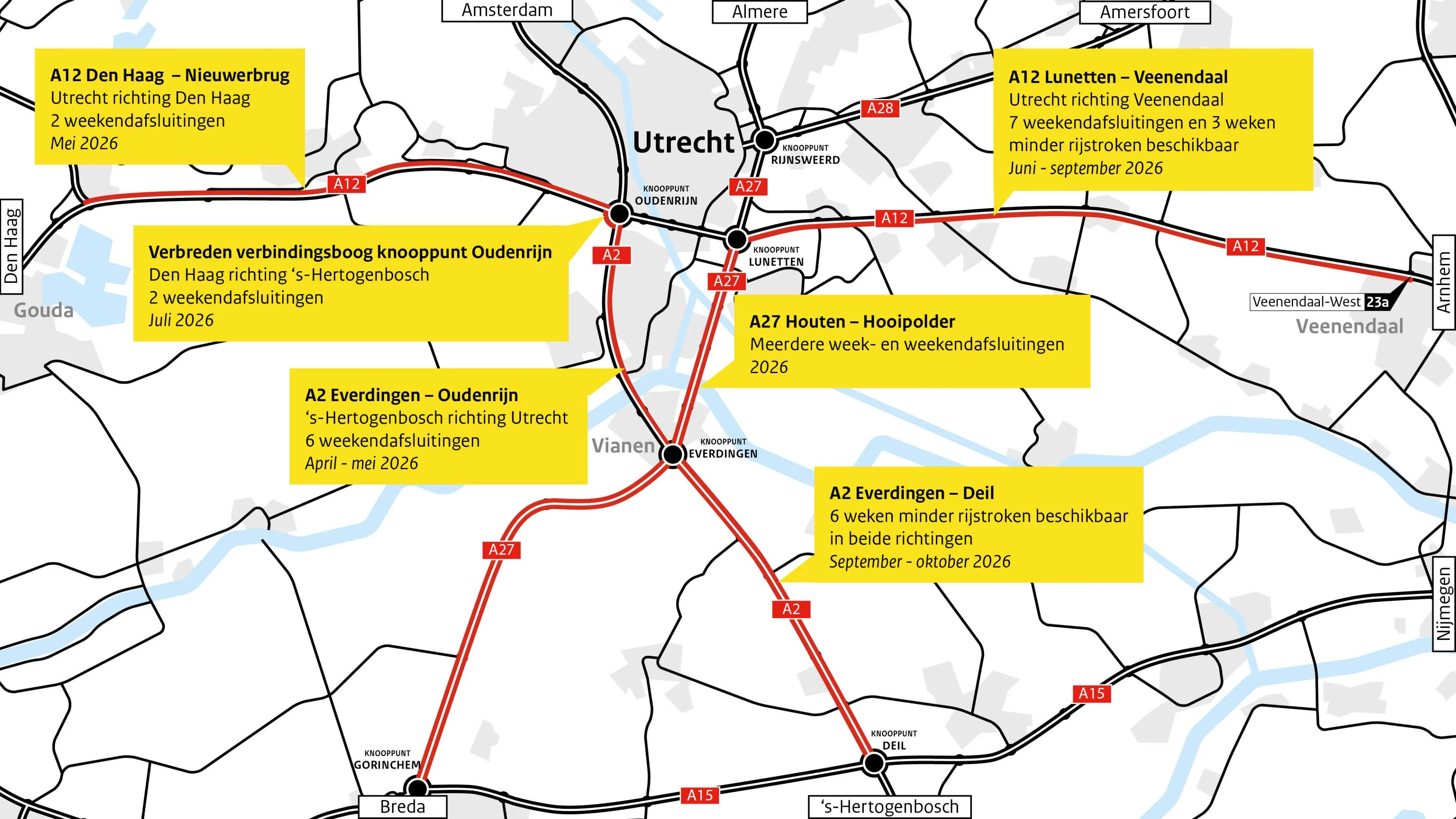 Hinderkaart Utrecht april-oktober 2026 DEF
