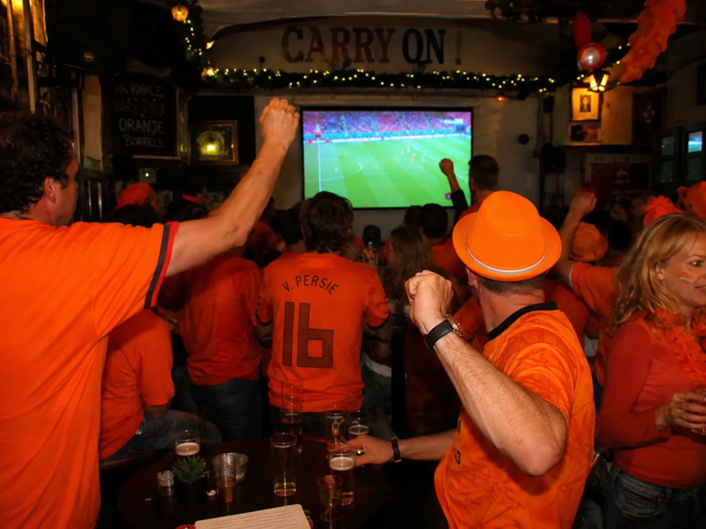 Oranje supporters