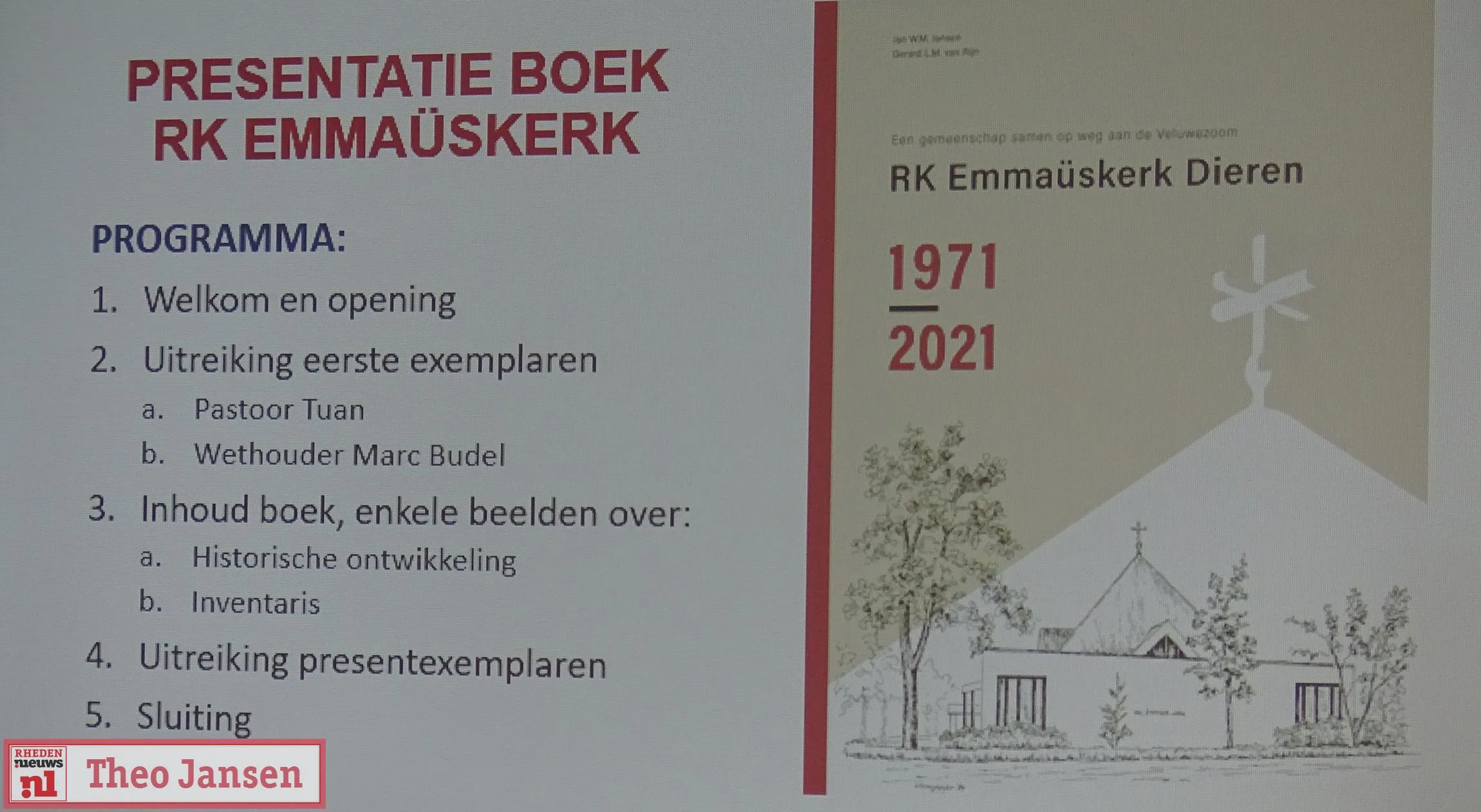 28 11 2021 emmauskerk aan de rode kruislaan te dieren 50 jaar 4