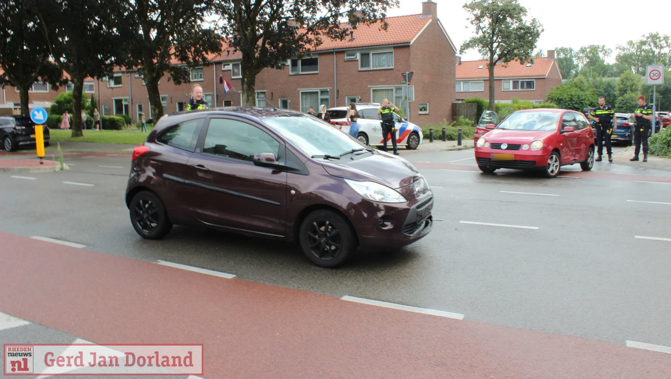 aanrijding op de waterstraat te velp 2023 07 19