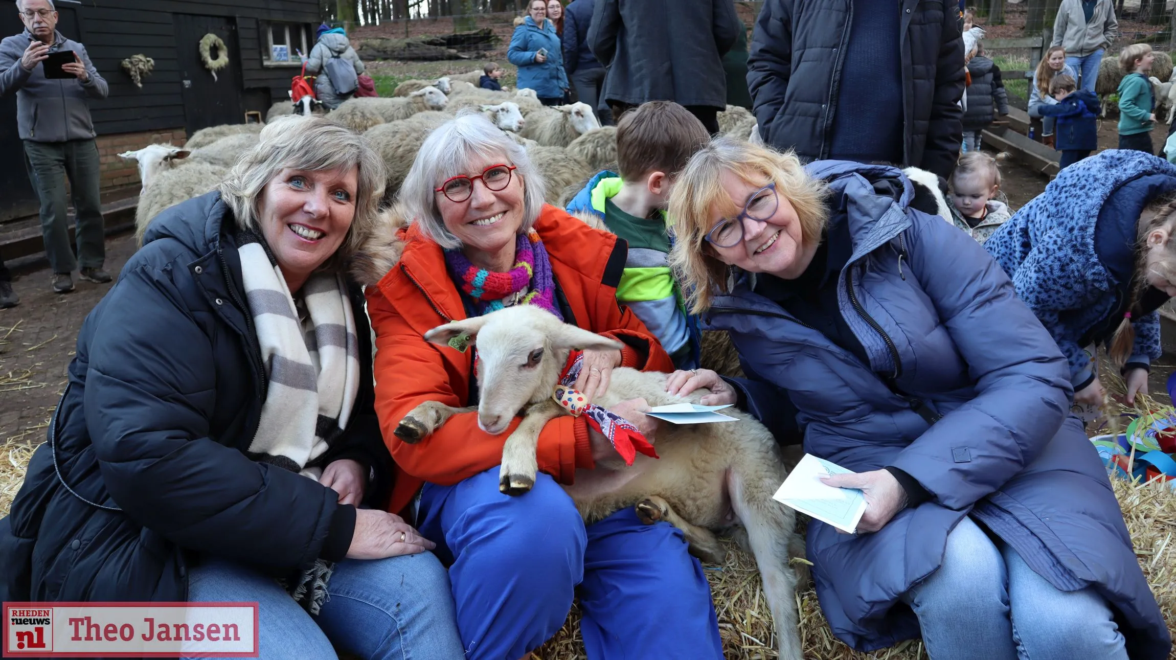 adoptie 1e lammetje kroesje rhedense schaapskudde 06 03 2024 1