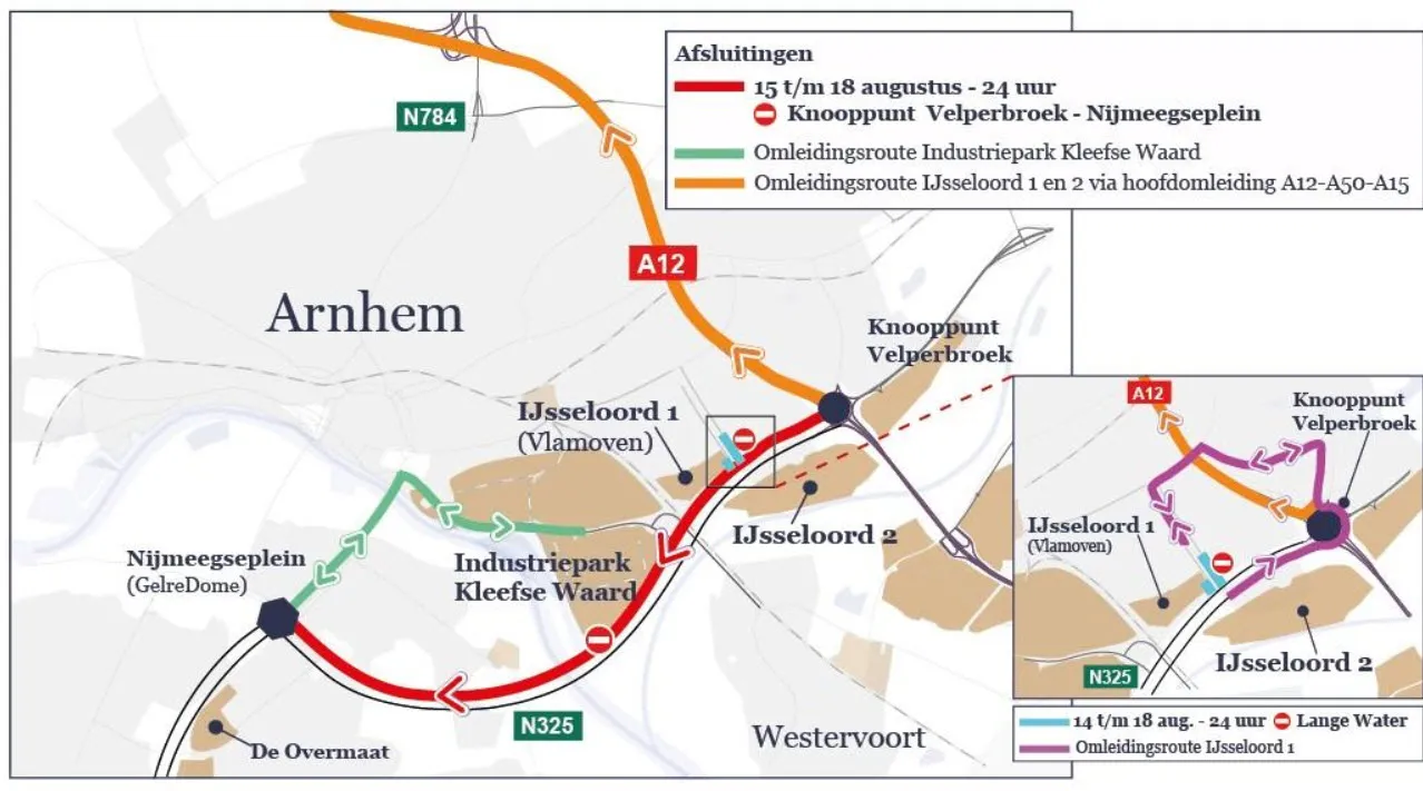 afsluiting n325 pleyroute1 provincie gelderland