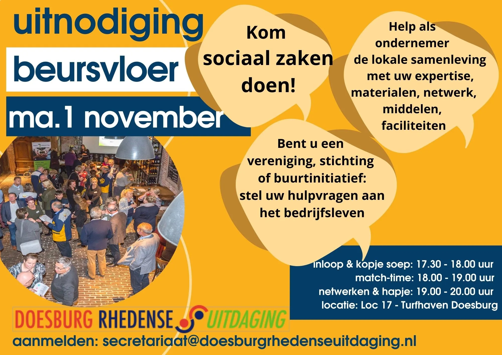 beursvloer 1 nov uitnodiging