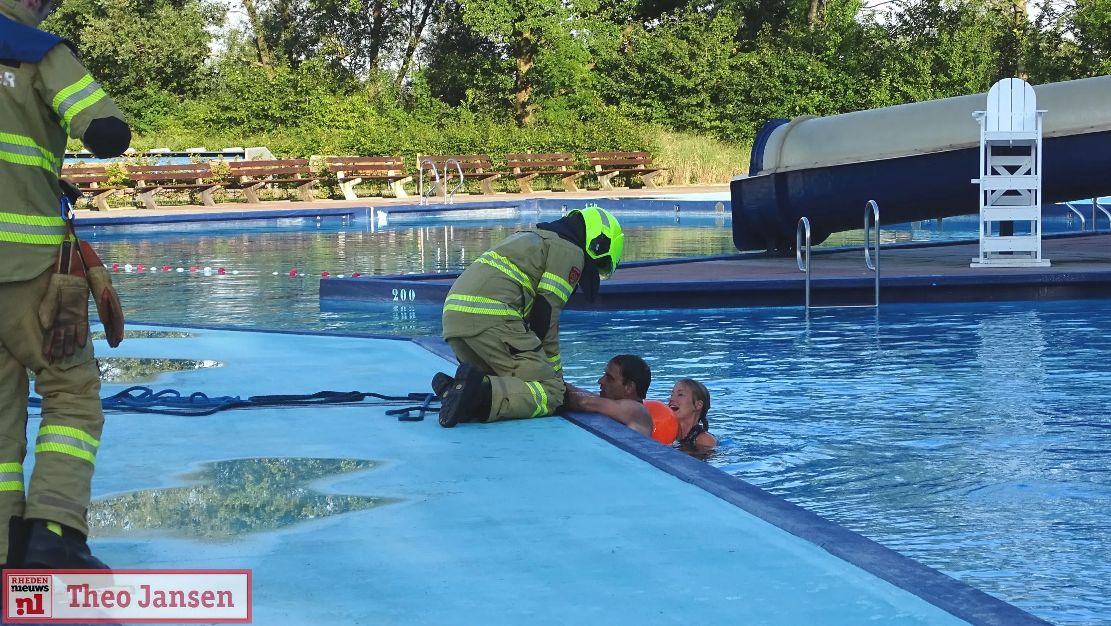 brandweer rheden oefening auto te water 2019 07 23 5