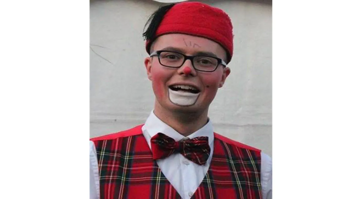 clown frasco
