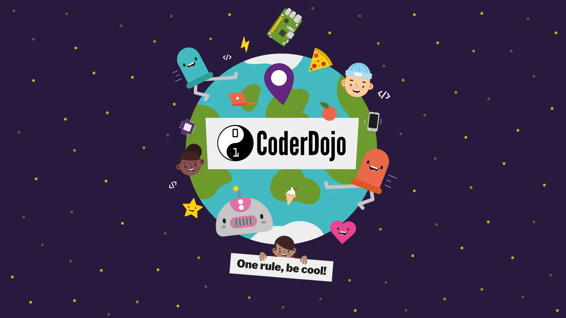 coderdojo one rule backgrounds 1920x1080 v1