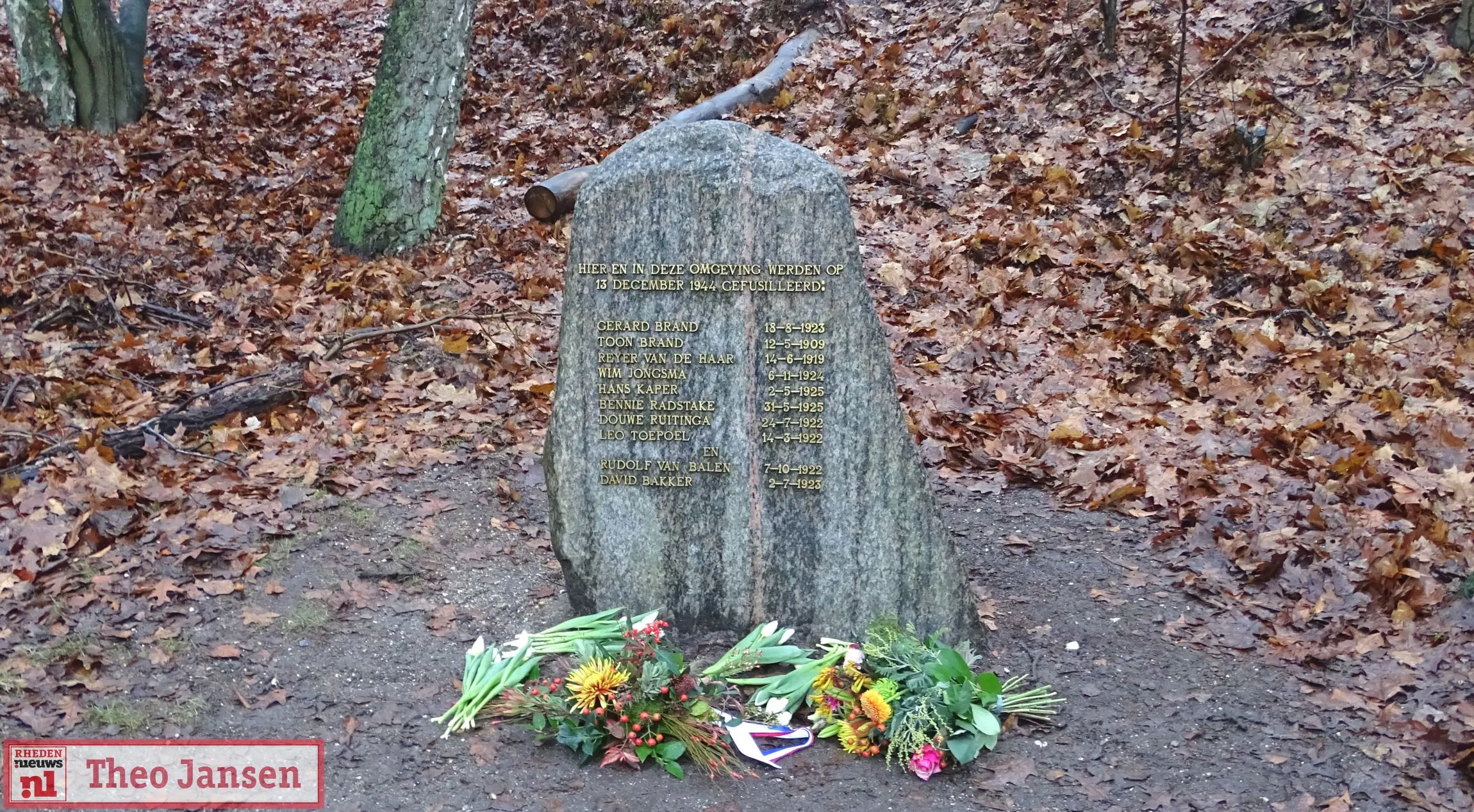 executie en massagraf bij emmapyramide in rozendaal herdacht 13 12 19 1