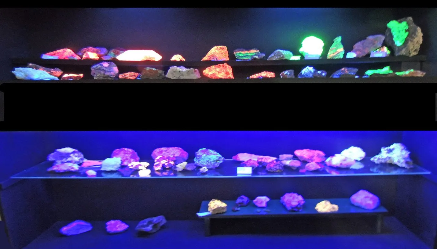 fluorescentiekast gelders geologisch museum