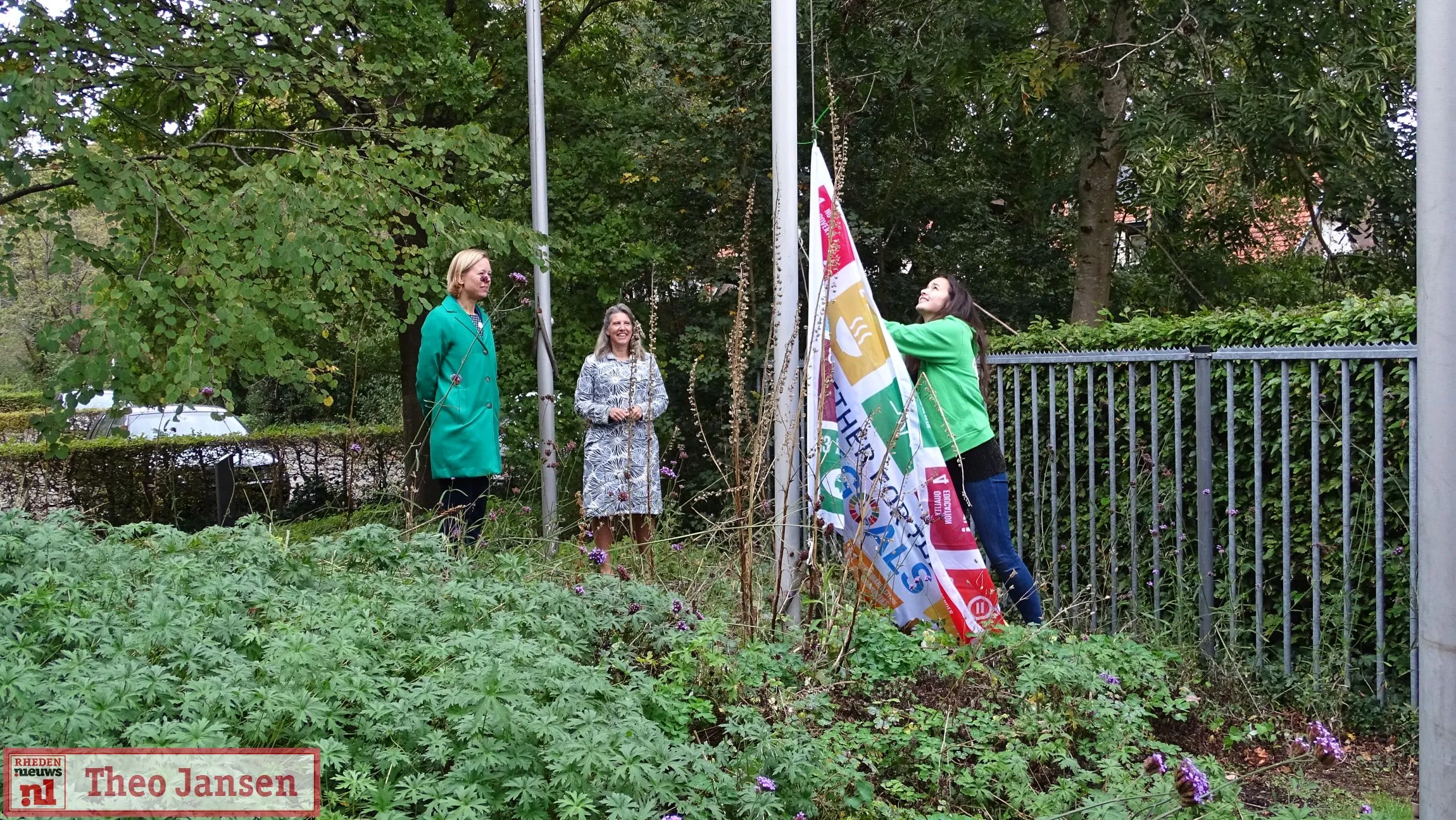 gemeente rheden en hogeschool van hall larenstein slaan handen ineen tijdens sdg vlaggendag 25 09 2020 0