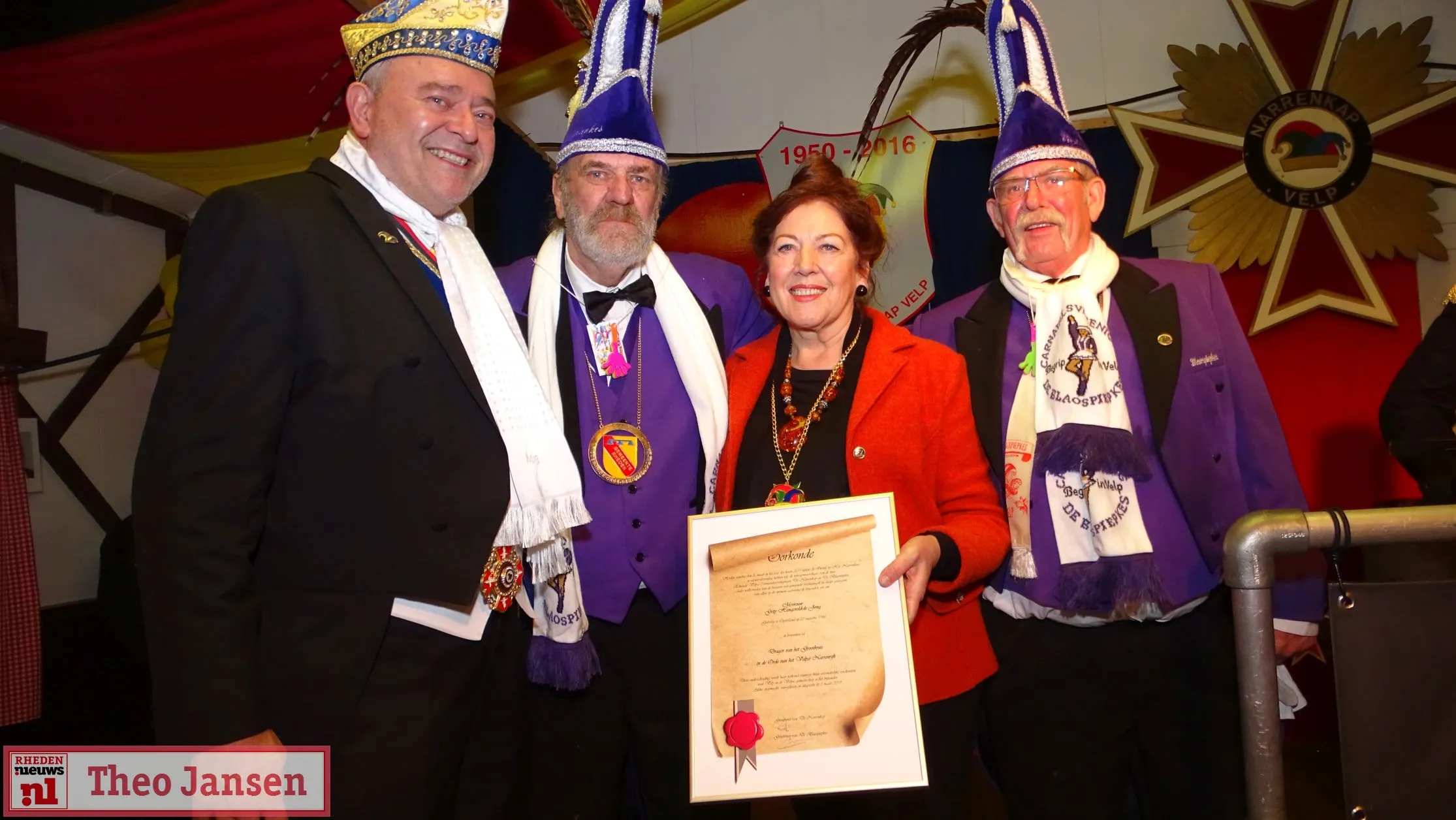 gety hengeveld drager van het grootkruis in de orde van het velps narrenrijk 2019 3