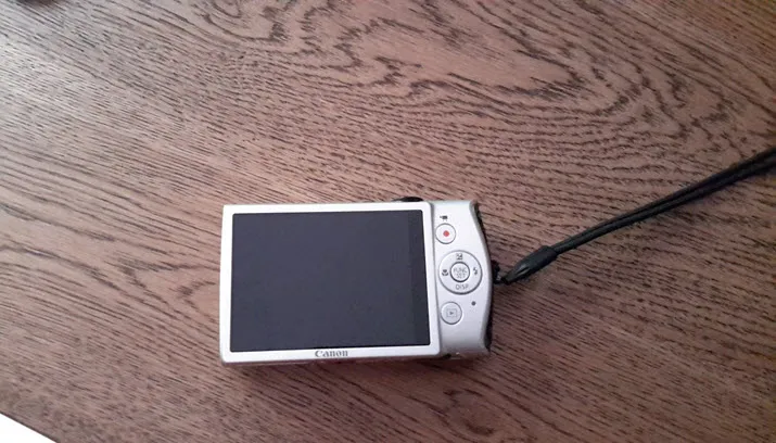 gevonden camera