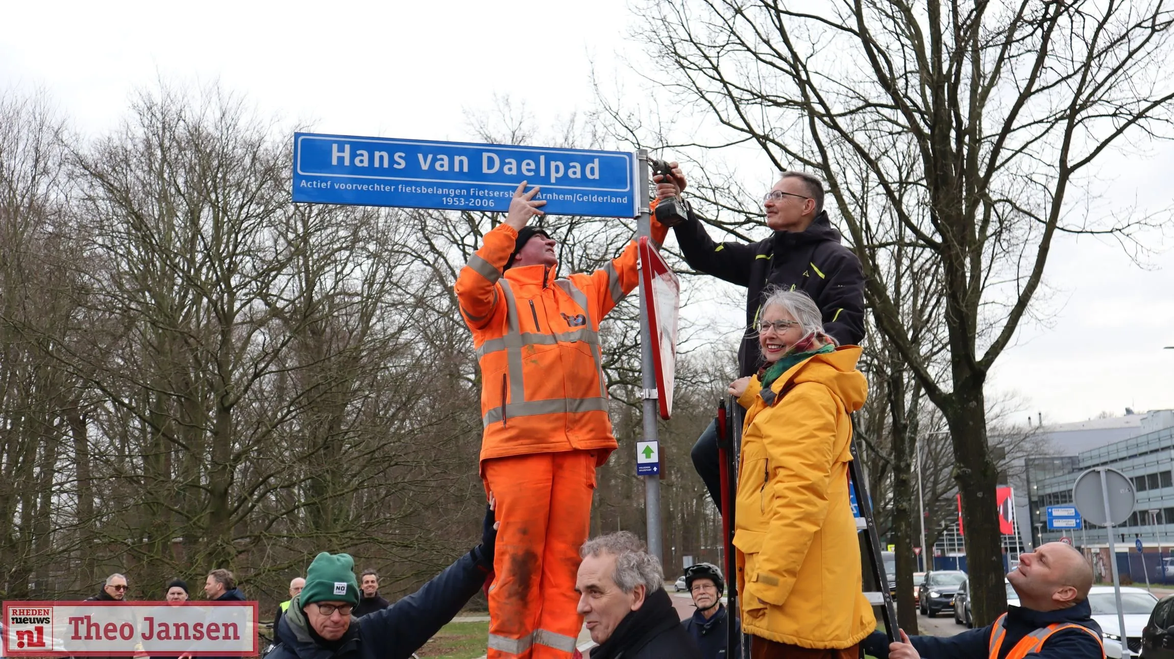 hans van daelpad fietspad velp arnhem 24 01 2024 1