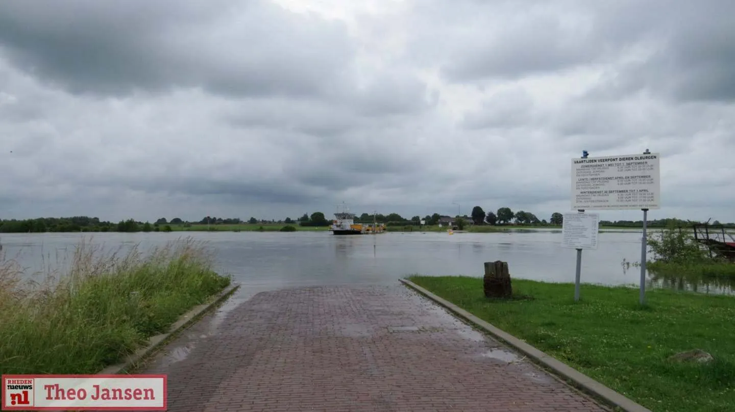 hoog water ijssel