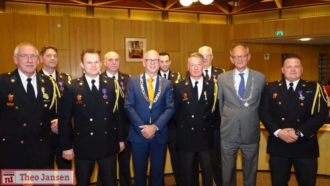huldigingsavond brandweer gemeente rheden