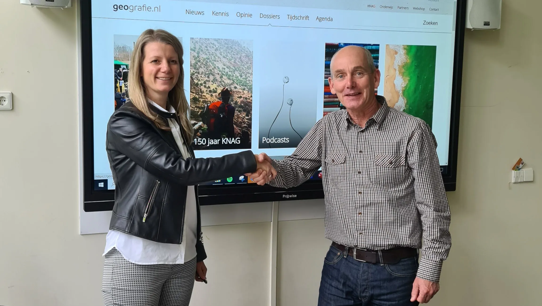hvhl en knag ondertekenen partnerovereenkomst hogeschool van hall larenstein