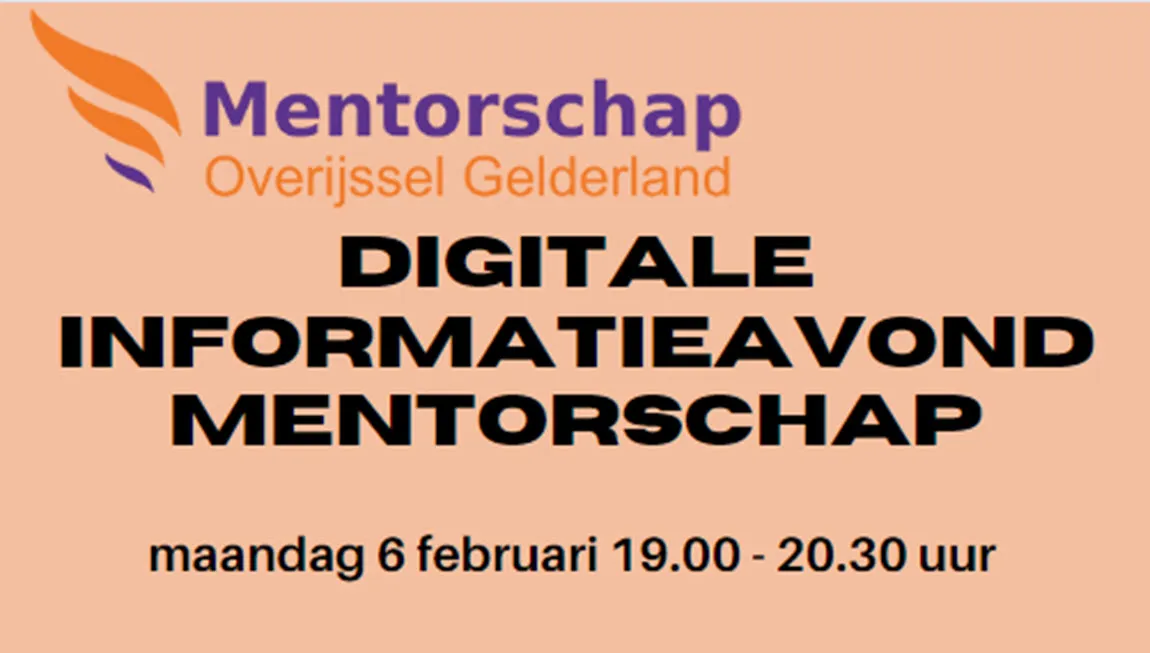 informatieavond mentorschap overijssel gelderland