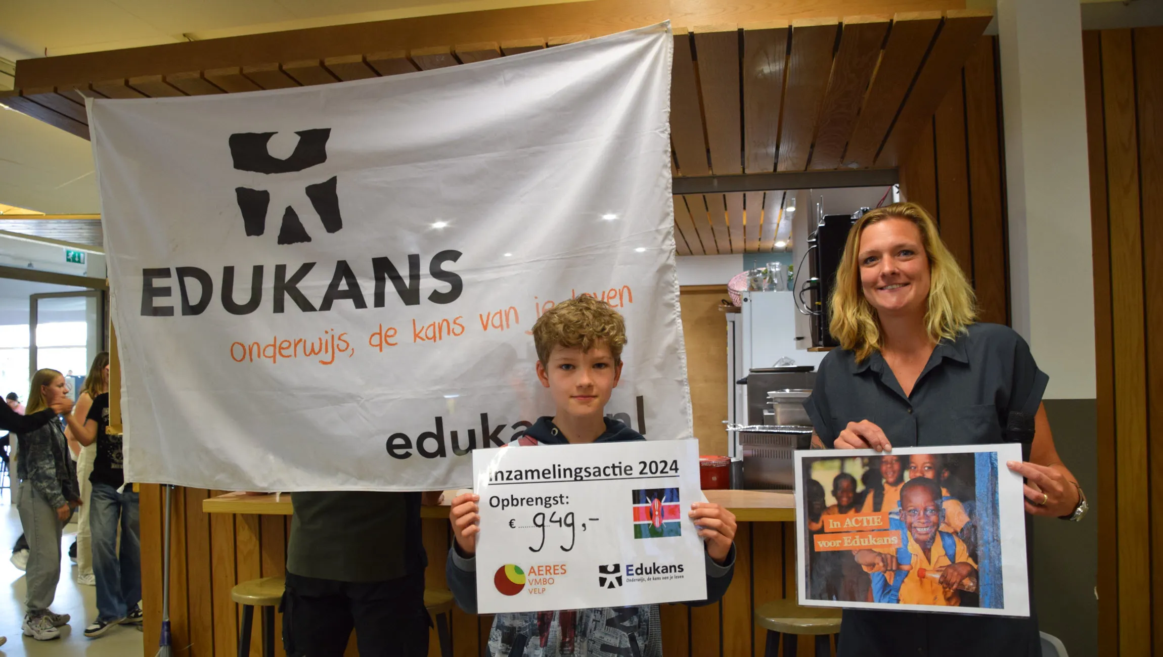 inzamelingsactie edukans marjanne eikelboom