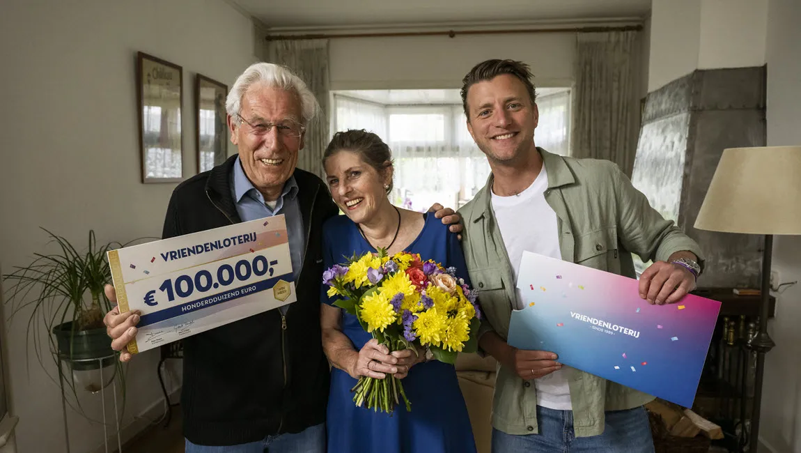 johan uit velp wint 100000 euro bij de vriendenloterij