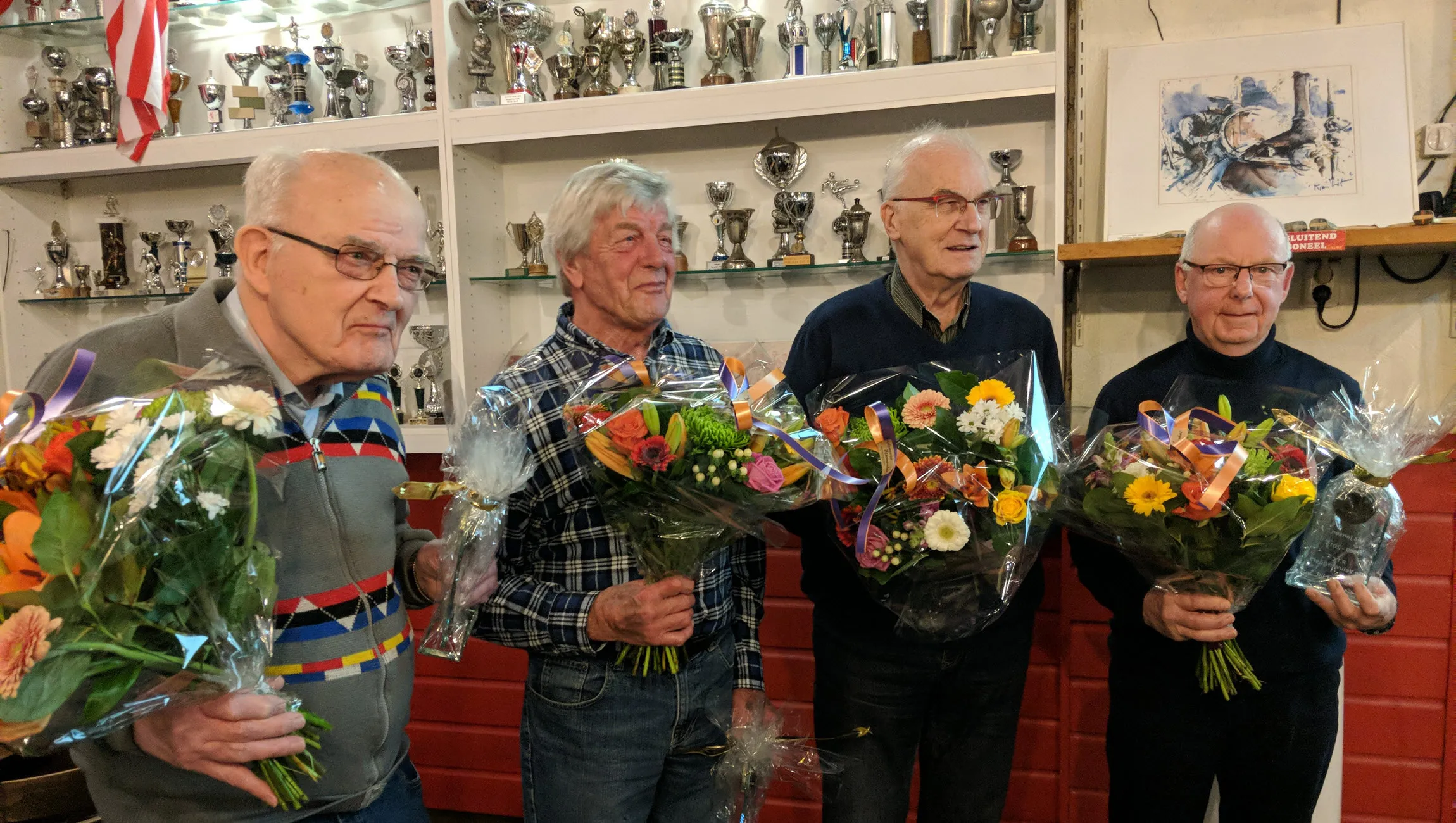 jubilarissen 2020 veluwerijders