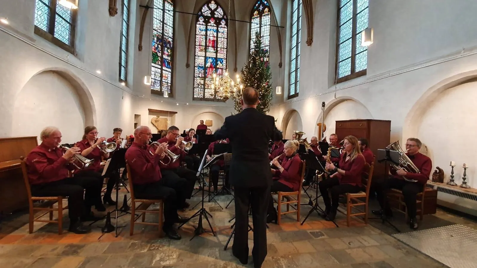 kerst dorpskerk 2019 rhedens fanfare corps