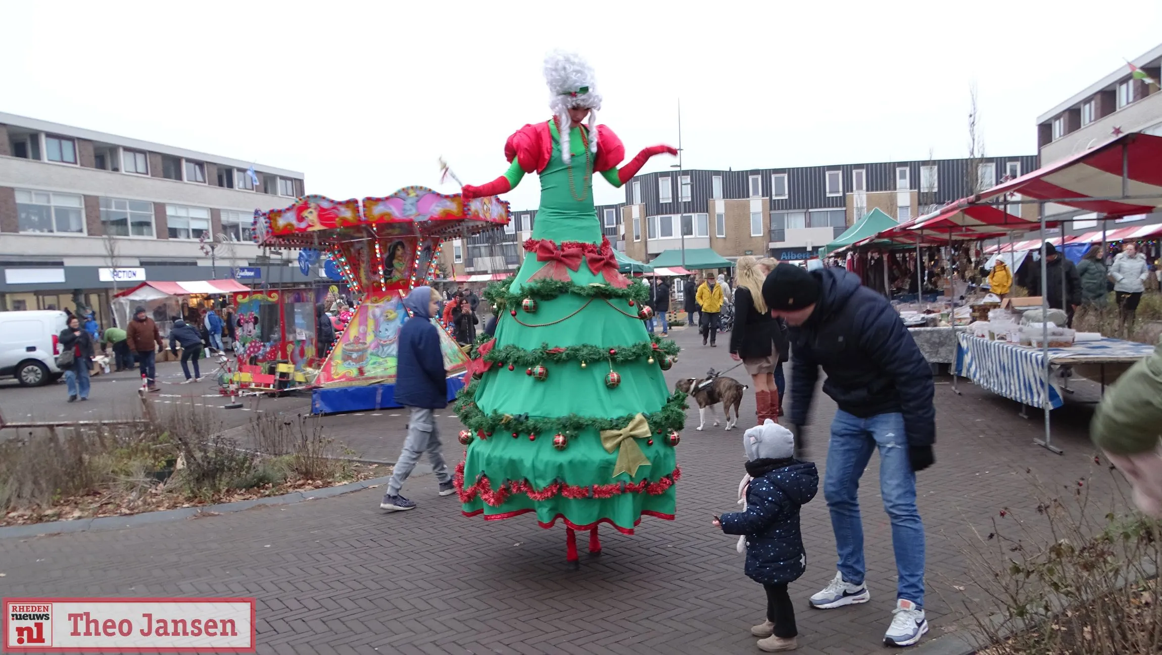 kerstmarkt in anton pieck sfeer in het winkelcentrum van dieren 11