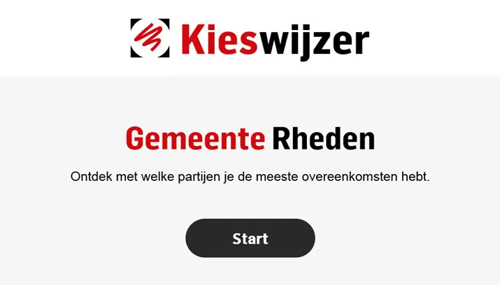 kieswijzer gemeente rheden