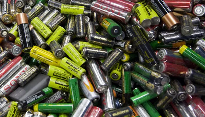 lege batterijen